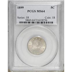 1899 5C MS64 PCGS