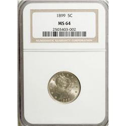 1899 5C MS64 NGC