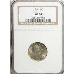 1901 5C MS64 NGC