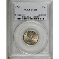 1901 5C MS65 PCGS