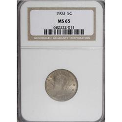 1903 5C MS65 NGC