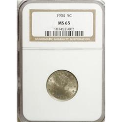 1904 5C MS65 NGC