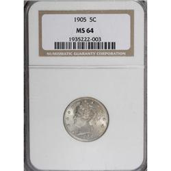 1905 5C MS64 NGC