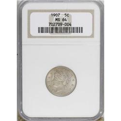 1907 5C MS64 NGC