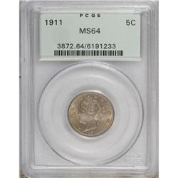 1911 5C MS64 PCGS
