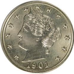 1901 5C PR66 PCGS