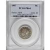 Image 1 : 1907 5C PR64 PCGS
