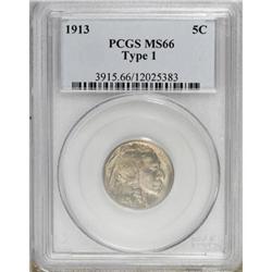 1913 5C Type One MS66 PCGS