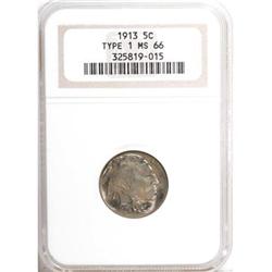 1913 5C Type One MS66 NGC