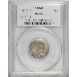 1913-D 5C Type One MS65 PCGS