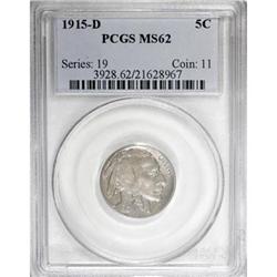 1915-D 5C MS62 PCGS