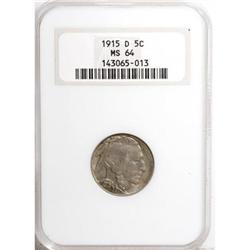 1915-D 5C MS64 NGC