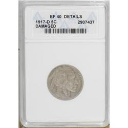 1917-D 5C XF40 ANACS