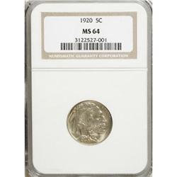 1920 5C MS64 NGC
