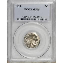 1921 5C MS65 PCGS