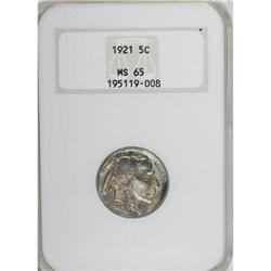 1921 5C MS65 NGC