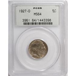 1927-D 5C MS64 PCGS