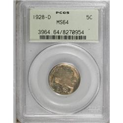 1928-D 5C MS64 PCGS