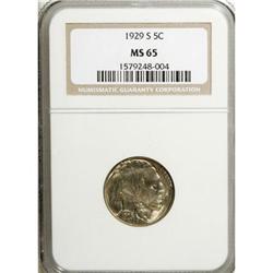 1929-S 5C MS65 NGC