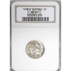 1938-D 5C MS67 NGC