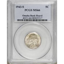 1943-S 5C MS66 PCGS