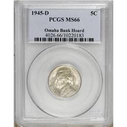 1945-D 5C MS66 PCGS
