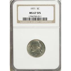 1971 5C Full Steps MS67 NGC