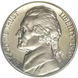 1939 5C Reverse of 1940 PR66 NGC