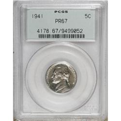 1941 5C PR67 PCGS