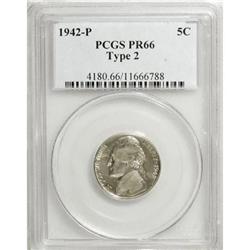 1942-P 5C Type Two PR66 PCGS