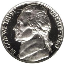 1960 5C Deep Cameo PR68 NGC