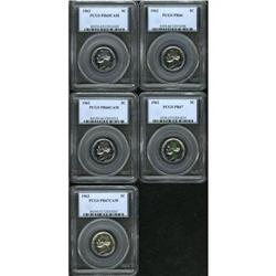 1962 5C Cameo PR65 PCGS