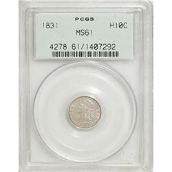 1831 H10C MS61 PCGS