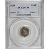 Image 1 : 1833 H10C AU55 PCGS