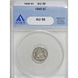 1849 H10C AU58 ANACS