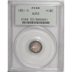 1851-O H10C AU53 PCGS
