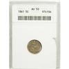 Image 1 : 1861 H10C AU50 ANACS