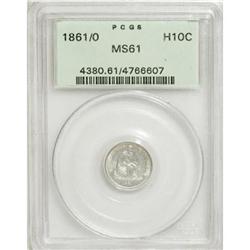 1861/0 H10C MS61 PCGS