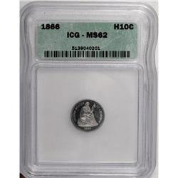 1866 H10C MS62 ICG
