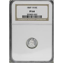 1869 H10C PR64 NGC