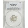 Image 1 : 1829 10C Small 10C AU53 PCGS