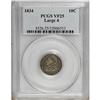 Image 1 : 1834 10C Large 4 VF25 PCGS