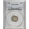 Image 1 : 1843 10C MS62 PCGS