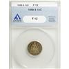 Image 1 : 1858-S 10C F12 ANACS