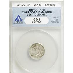 1872-CC 10C G6 ANACS