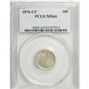 Image 1 : 1876-CC 10C MS64 PCGS