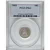 Image 1 : 1861 10C PR61 PCGS