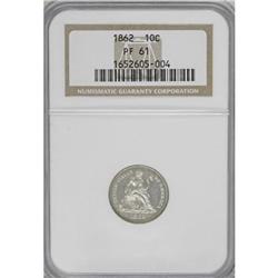 1862 10C PR61 NGC