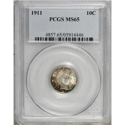 1911 10C MS65 PCGS