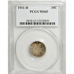 1911-D 10C MS65 PCGS